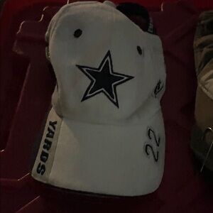 White Cap with Star and Number 22